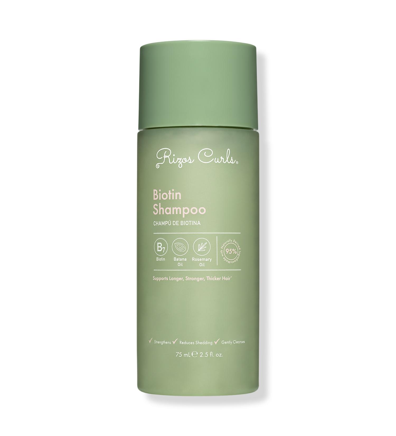 Discover Rizos Curls Travel Size Biotin Shampoo 2.5 oz - Elevate Your Style Instantly! - Buy Online on GoSupps.com