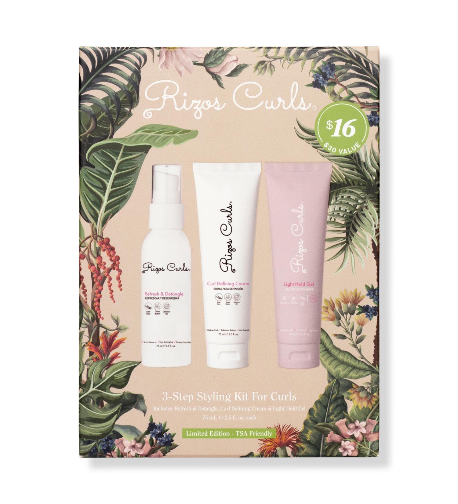 Discover Rizos Curls 3-Step Styling Kit for Curls - Elevate Your Style Instantly! - Buy Online on GoSupps.com