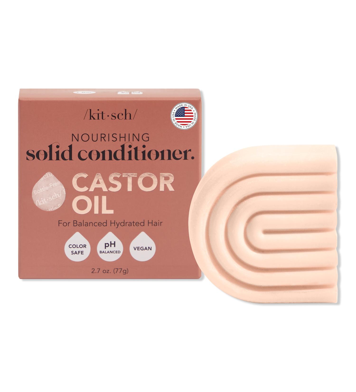 Kitsch Castor Oil Nourishing Solid Conditioner Bar 1 ct - Transform Your Style with the Best Innovation Today! - Buy Online on GoSupps.com