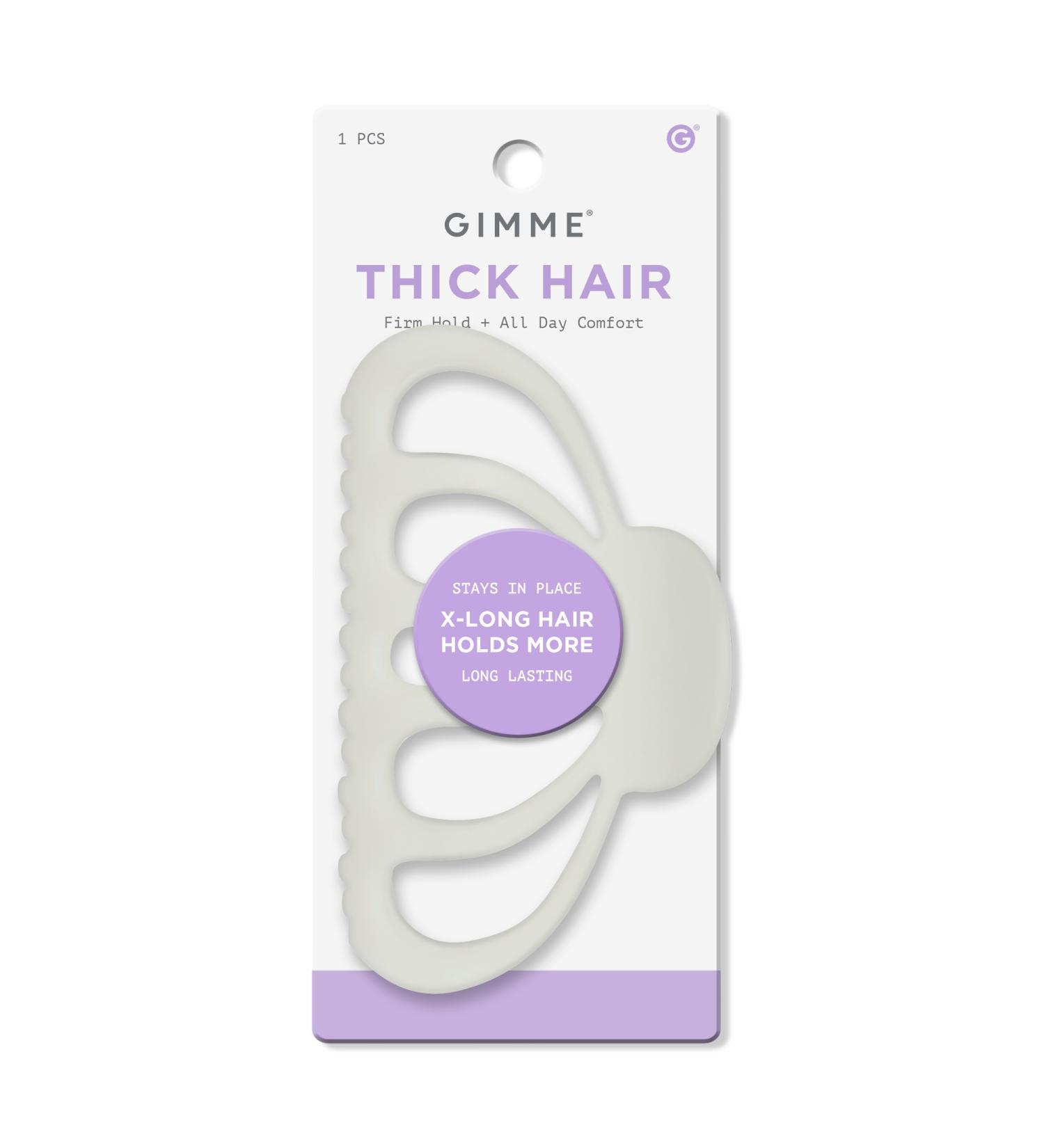 GIMME beauty Thick Hair Large Claw Clip Cavity - Cream - Discover Premium Quality Shop now! - Buy Online on GoSupps.com