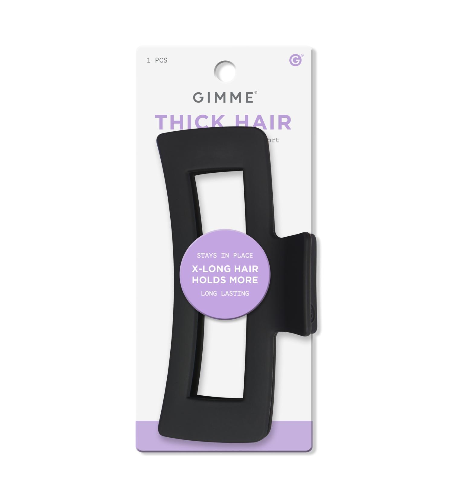 Discover GIMME beauty Thick Hair Rectangle Extra Large Claw Clip - Elevate Your Style Instantly! - Buy Online on GoSupps.com