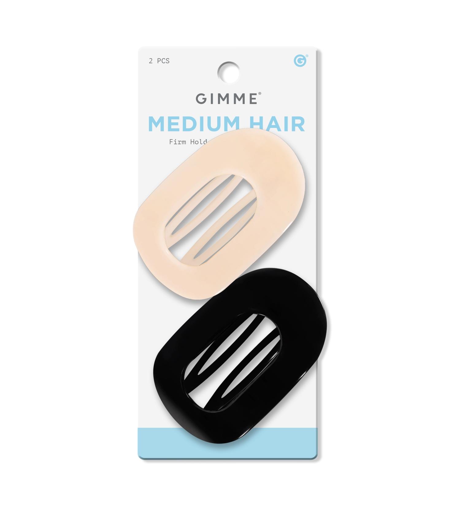 GIMME beauty Medium Hair Lay Flat Claw Clip Black/Cream - Discover Premium Quality Shop now! - Buy Online on GoSupps.com