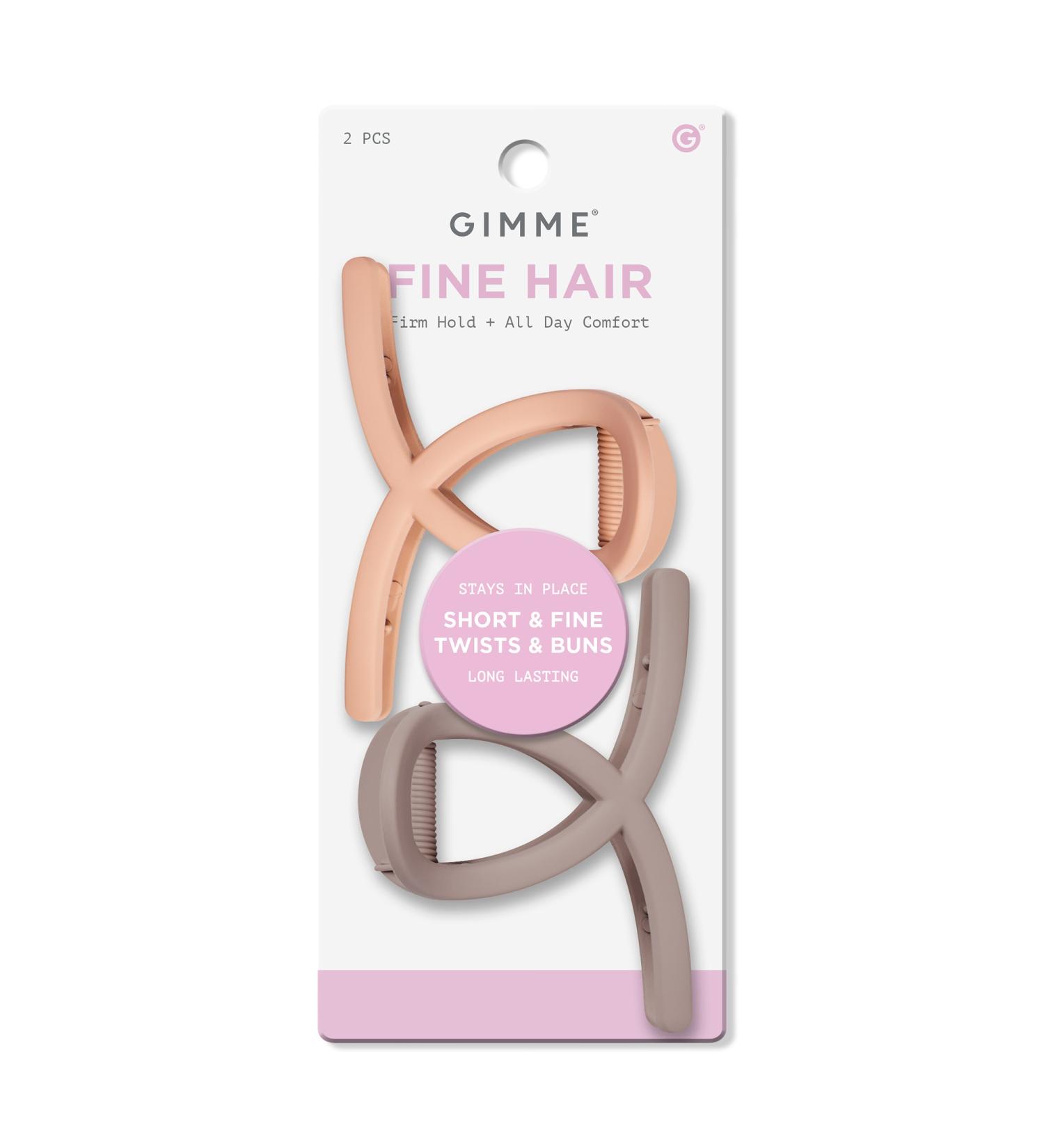 GIMME beauty Fine Hair Small Loop Claw Clip Taupe/Brown - Discover Premium Quality Shop now! - Buy Online on GoSupps.com