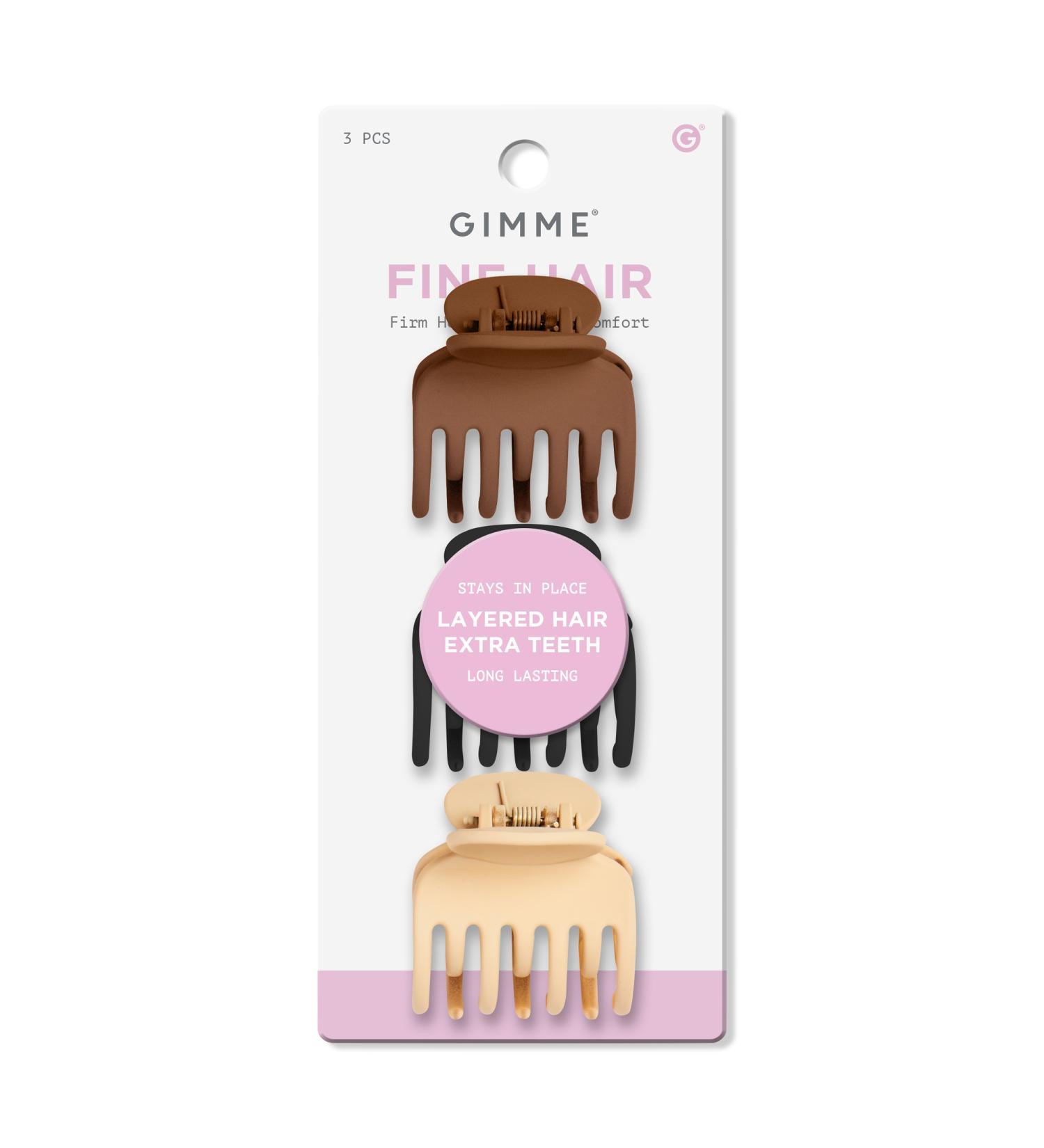 Discover GIMME beauty Fine Hair Double Teeth Claw Clip - Elevate Your Style Instantly! - Buy Online on GoSupps.com