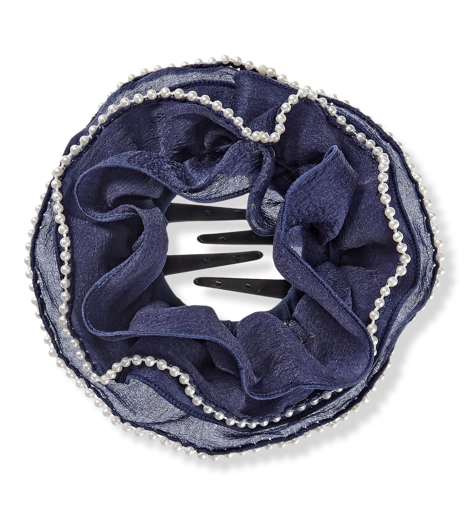 ScÃ¼nci Primp Pop Clip Navy with Faux Pearls 1 ct - Transform Your Style with the Best Innovation Today! - Buy Online on GoSupps.com