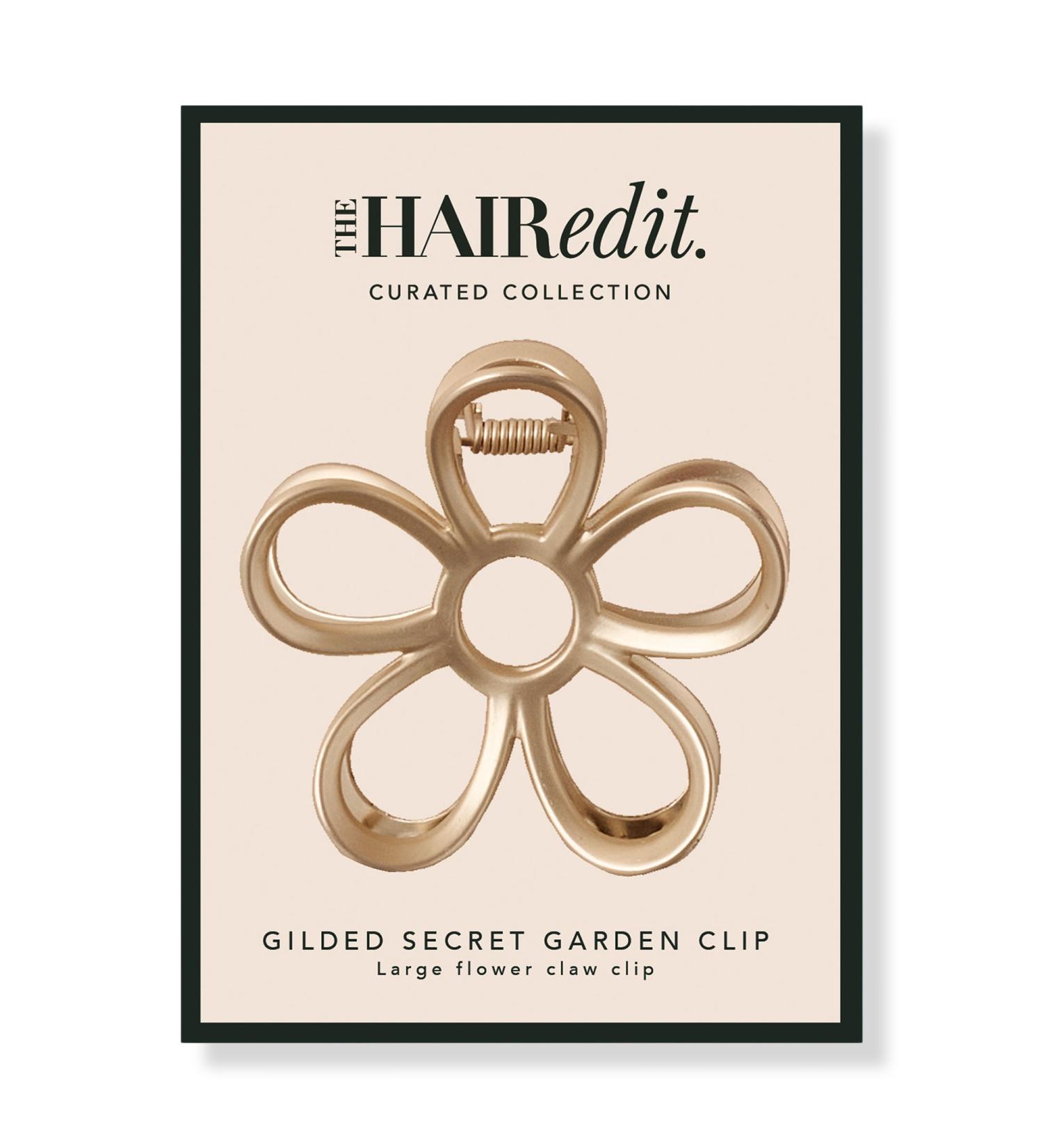 The Hair Edit Gilded Secret Garden Flower Claw Clip - Transform Your Style with the Best Innovation Today! - Buy Online on GoSupps.com