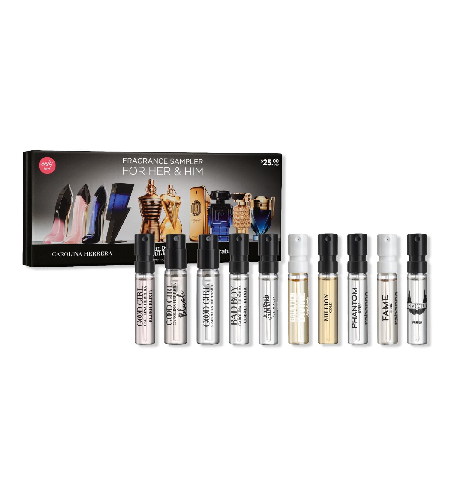 Carolina Herrera Iconic Multi-branded Fragrance Sampler for Her & Him