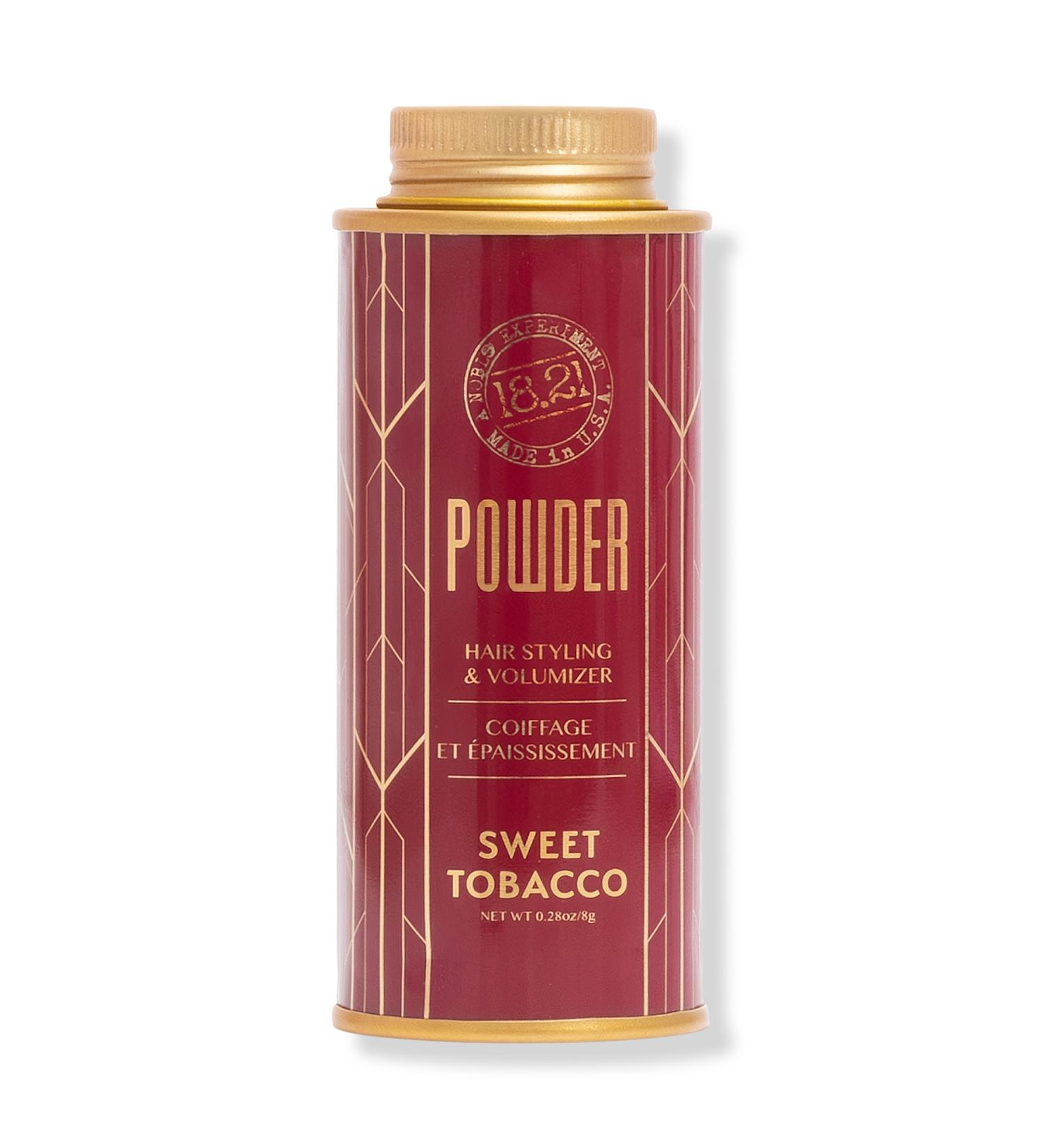 Discover 18.21 Man Made Sweet Tobacco Hair Styling Powder 0.28 oz - Elevate Your Style Instantly! - Buy Online on GoSupps.com