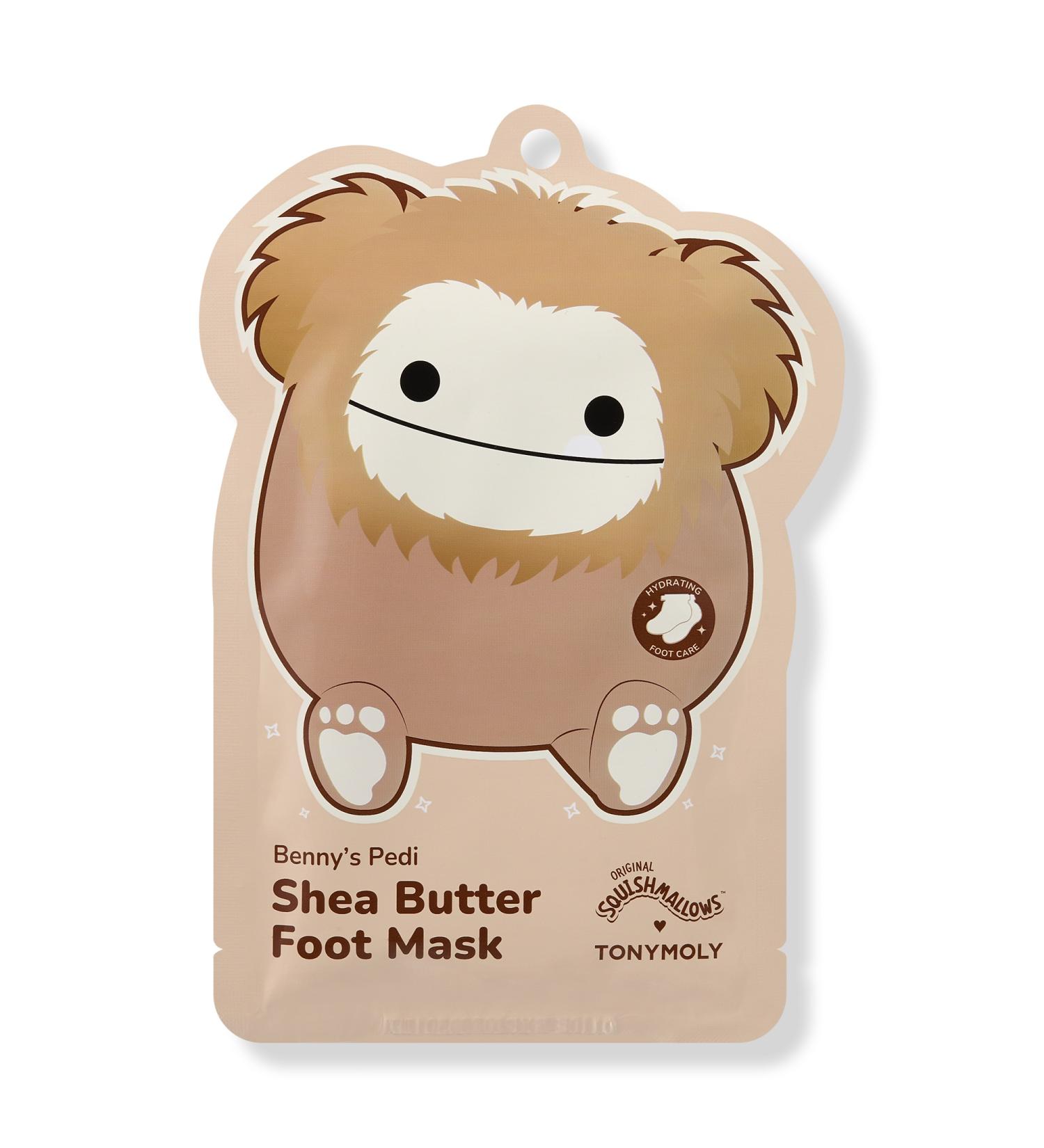Discover TONYMOLY Squishmallows Benny's Pedi Hydrating Shea Butter Foot Mask 0.71 oz - Elevate Your Style Instantly! - Buy Online on GoSupps.com