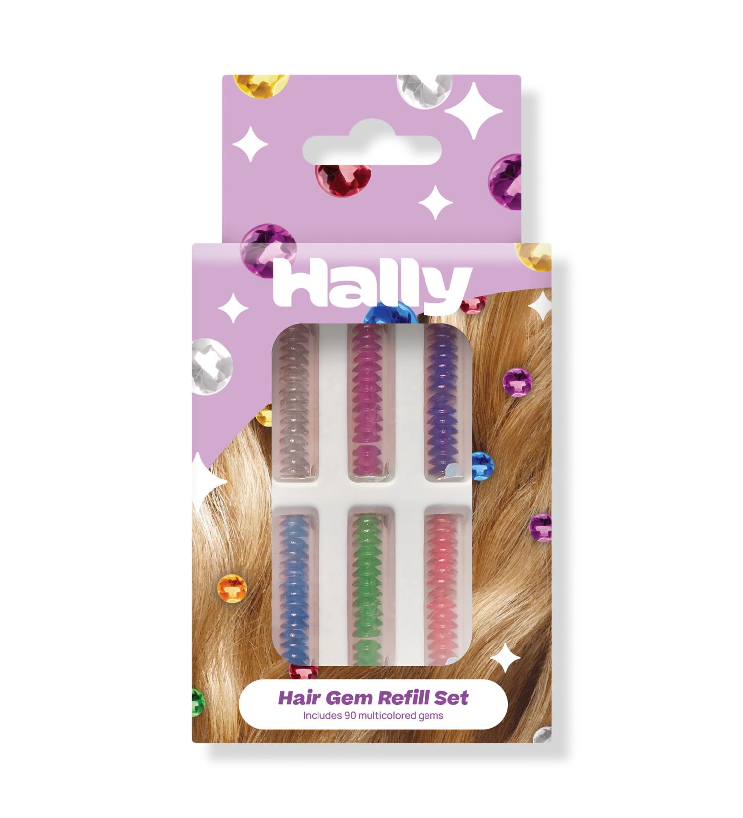 Discover HALLY Gem Pen Hair Gem Refill Set - Elevate Your Style Instantly! - Buy Online on GoSupps.com