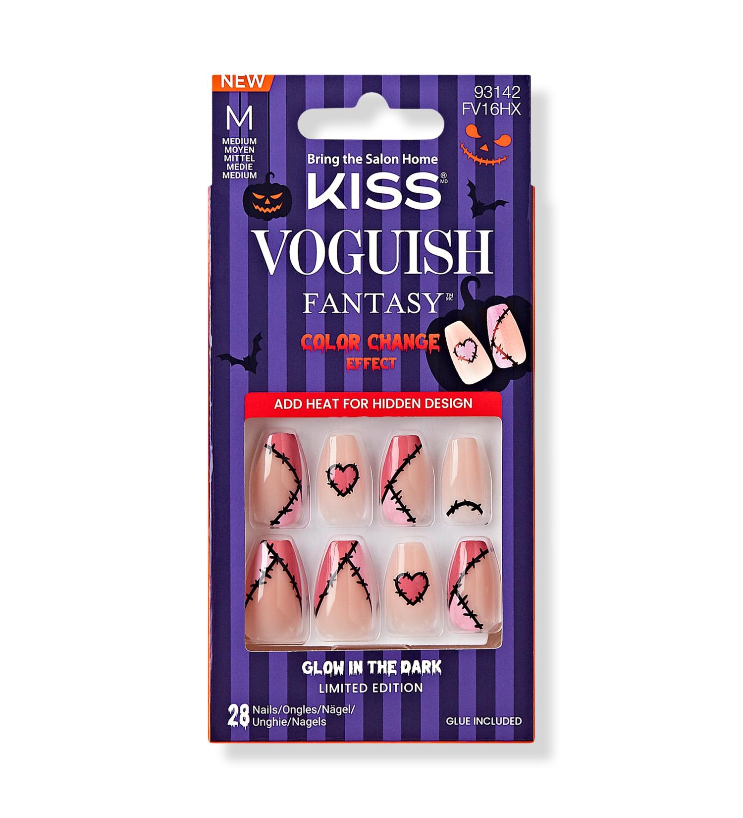Discover Kiss Voguish Fantasy Halloween Press-On Nails, Acrobats 28 ct - Elevate Your Style Instantly! - Buy Online on GoSupps.com