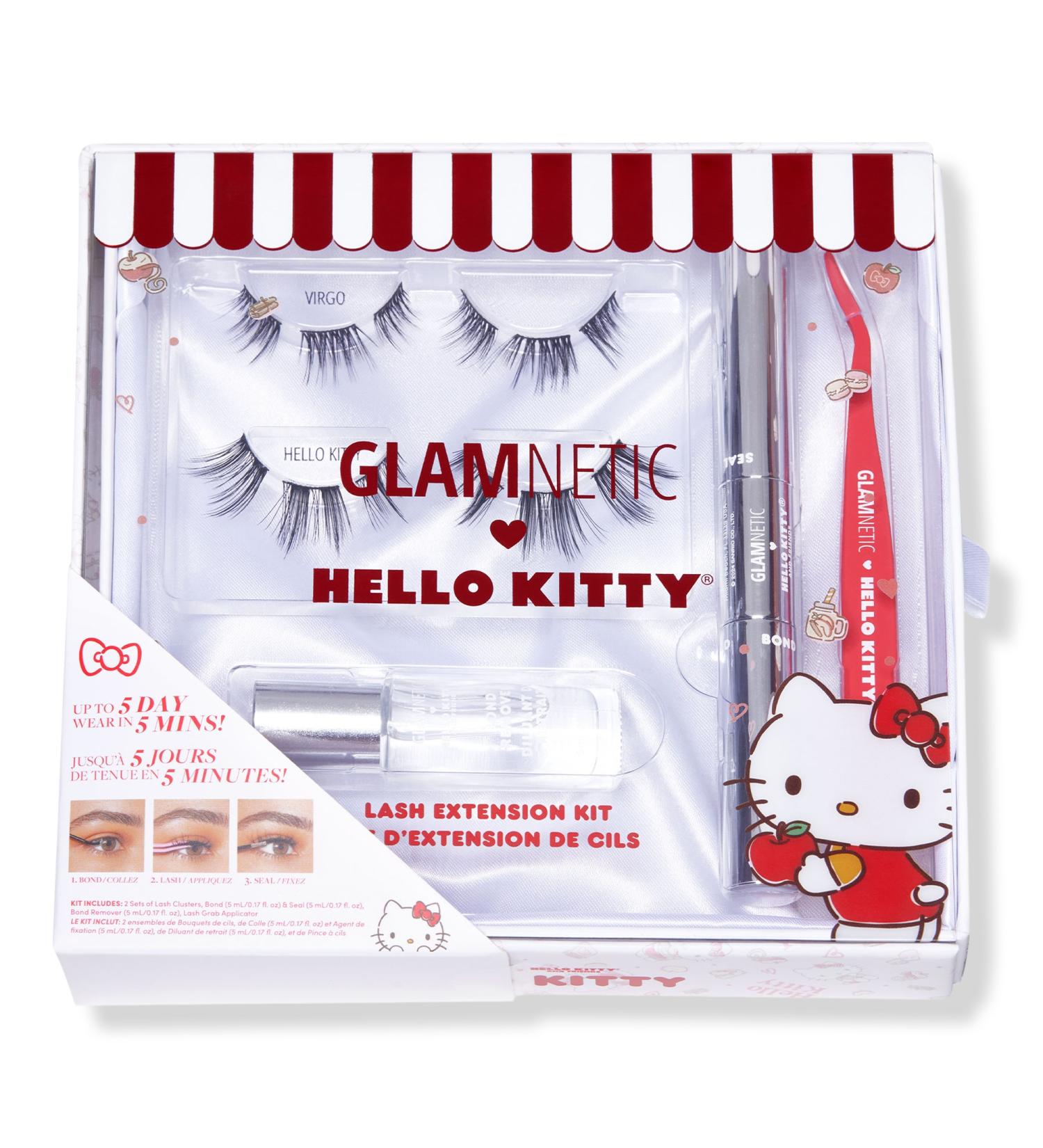 Discover Glamnetic Hello Kitty Lash Extension Kit - Elevate Your Style Instantly! - Buy Online on GoSupps.com