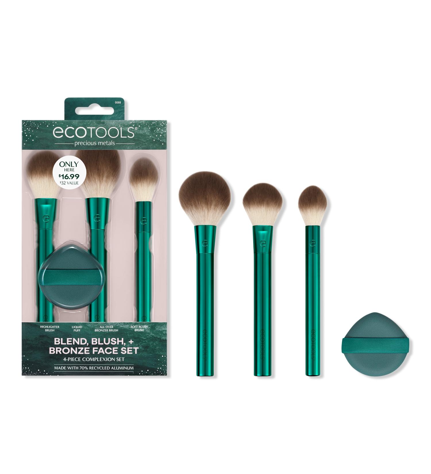 EcoTools Blend, Blush, + Bronze Limited Edition Face Set 4 ct - Transform Your Style with the Best Innovation Today! - Buy Online on GoSupps.com