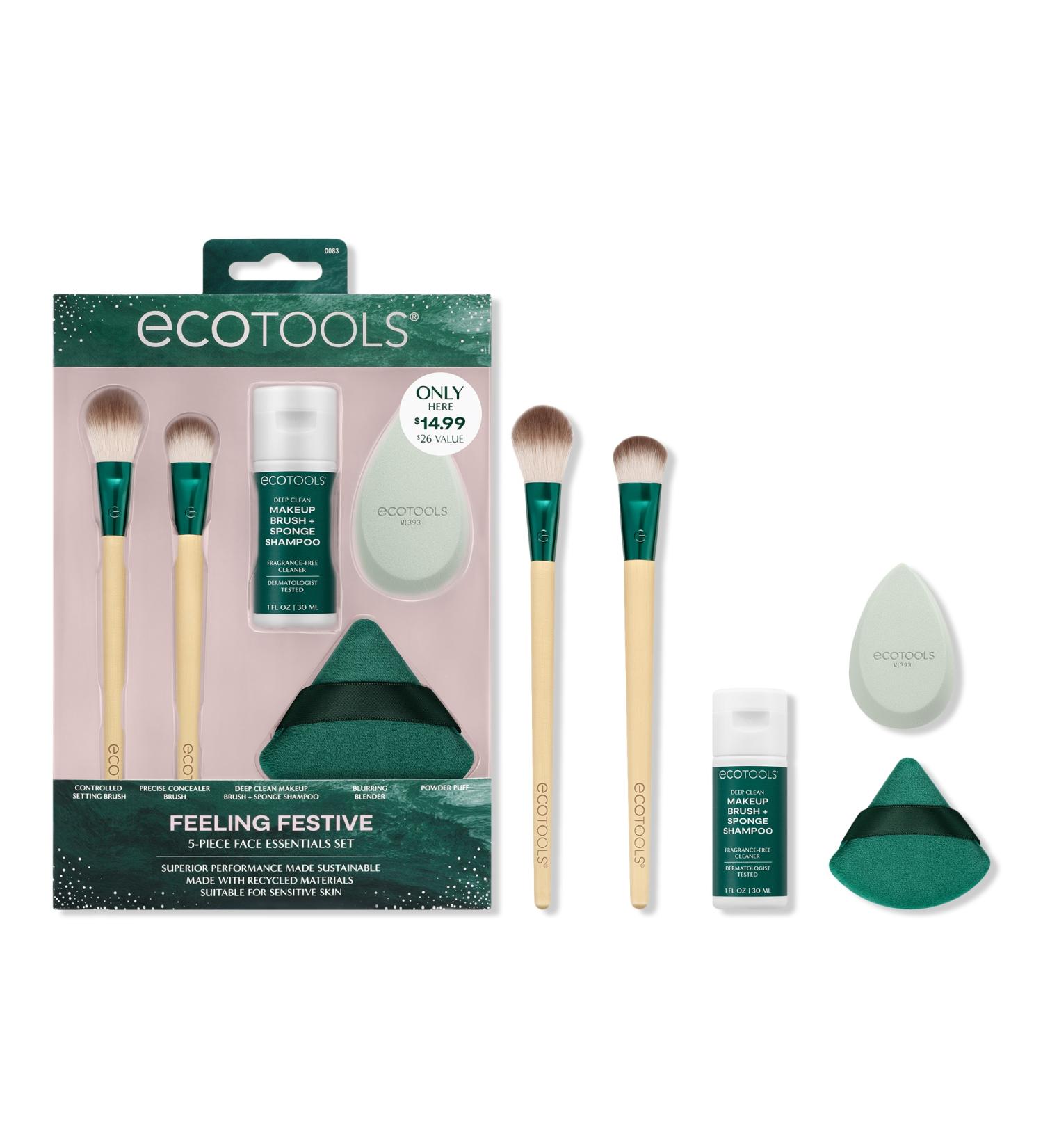 Discover EcoTools Feeling Festive Limited Edition Gift Set 5 ct - Elevate Your Style Instantly! - Buy Online on GoSupps.com