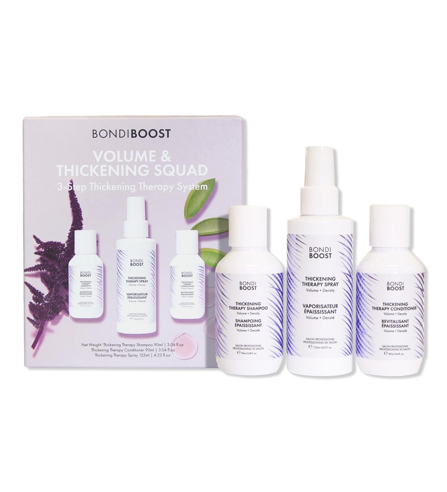 Bondi Boost 3-Step Volume & Thickening Haircare Set for Instant Volume and Fullness - Transform Your Style with the Best Innovation Today! - Buy Online on GoSupps.com