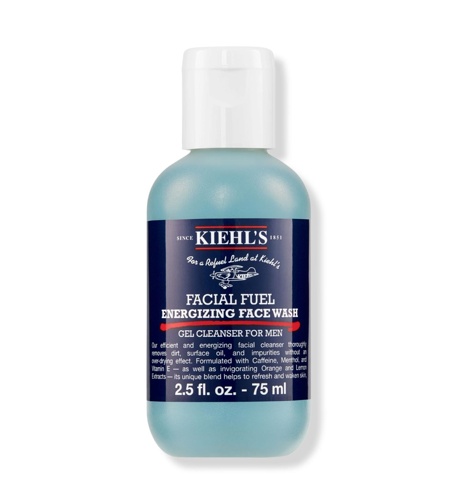 Kiehl's Since 1851 Travel Size Facial Fuel Energizing Face Wash 2.5 oz - Transform Your Style with the Best Innovation Today! - Buy Online on GoSupps.com