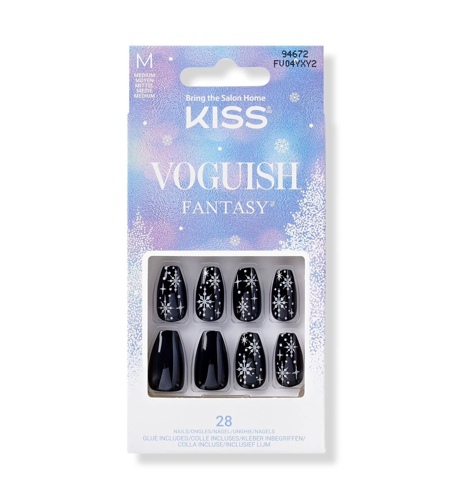 Kiss The Merriest Voguish Fantasy Holiday Press-On Nails 28 ct - Transform Your Style with the Best Innovation Today! - Buy Online on GoSupps.com