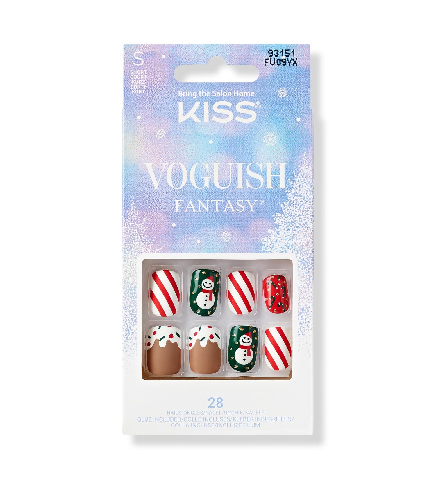 Kiss Silent Angels Voguish Fantasy Holiday Press-On Nails 28 ct - Transform Your Style with the Best Innovation Today! - Buy Online on GoSupps.com