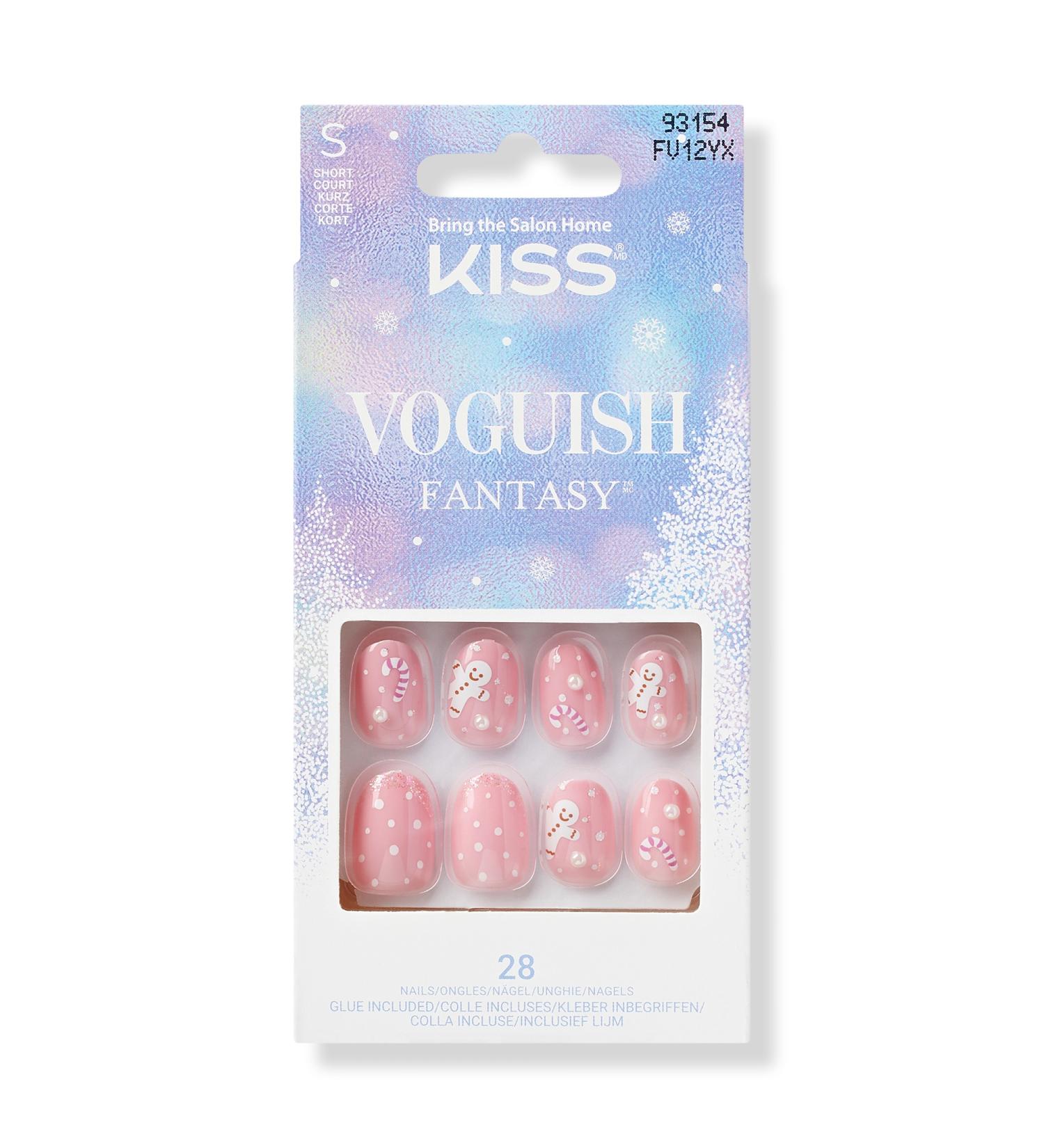 Discover Kiss Happy Mittens Voguish Fantasy Holiday Press-On Nails 28 ct - Elevate Your Style Instantly! - Buy Online on GoSupps.com