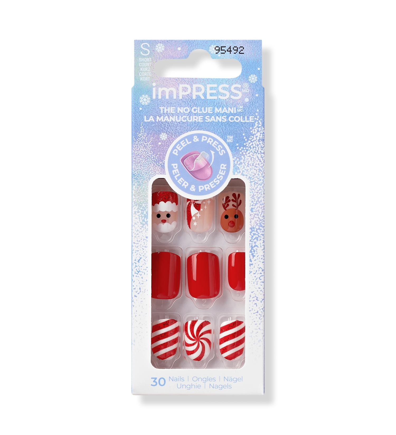 Kiss Ready To Jingle imPRESS Holiday Press-On Nails 30 ct - Discover Premium Quality Shop now! - Buy Online on GoSupps.com