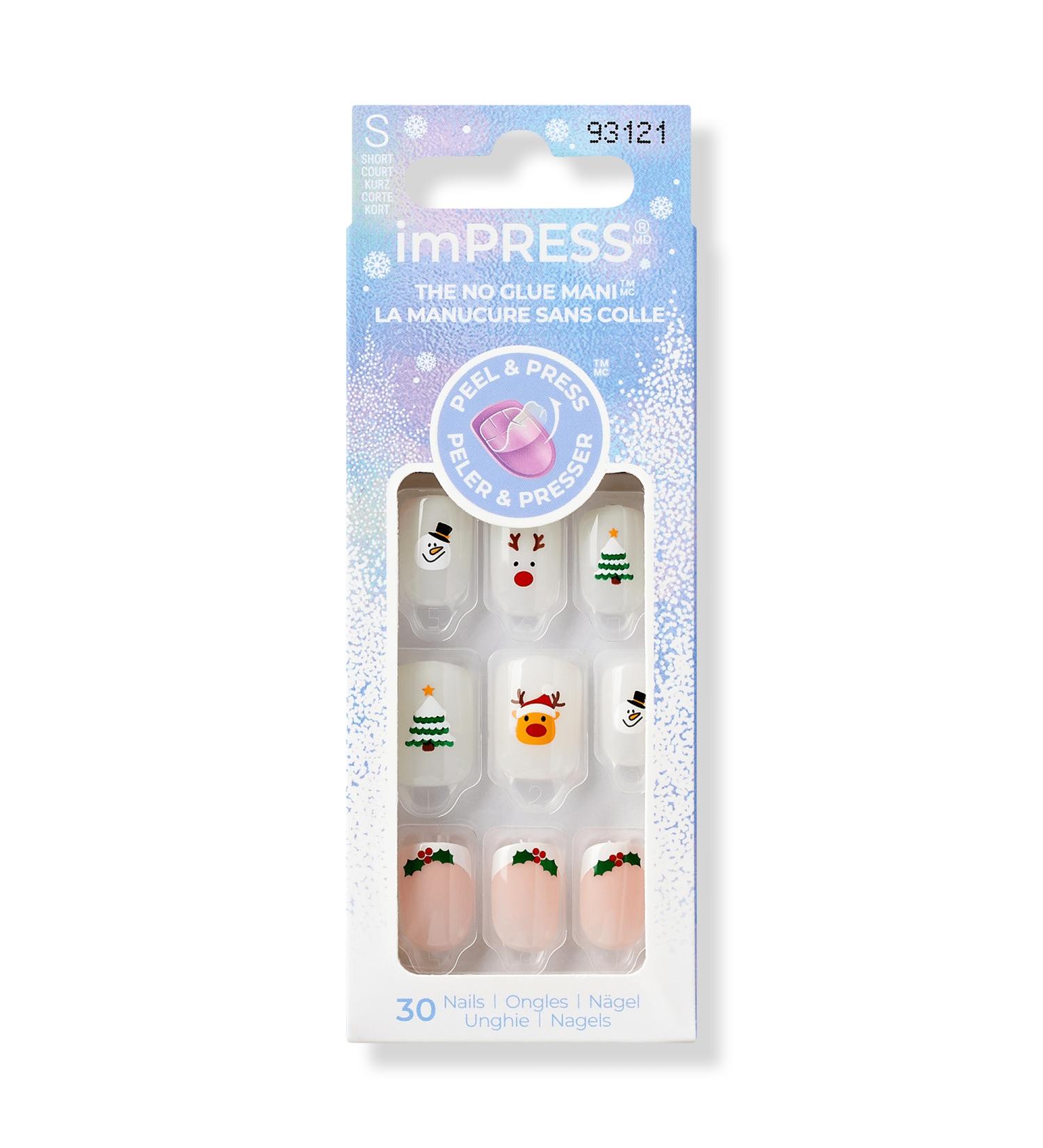 Kiss Holiday Playlist imPRESS Holiday Press-On Nails 30 ct - Transform Your Style with the Best Innovation Today! - Buy Online on GoSupps.com