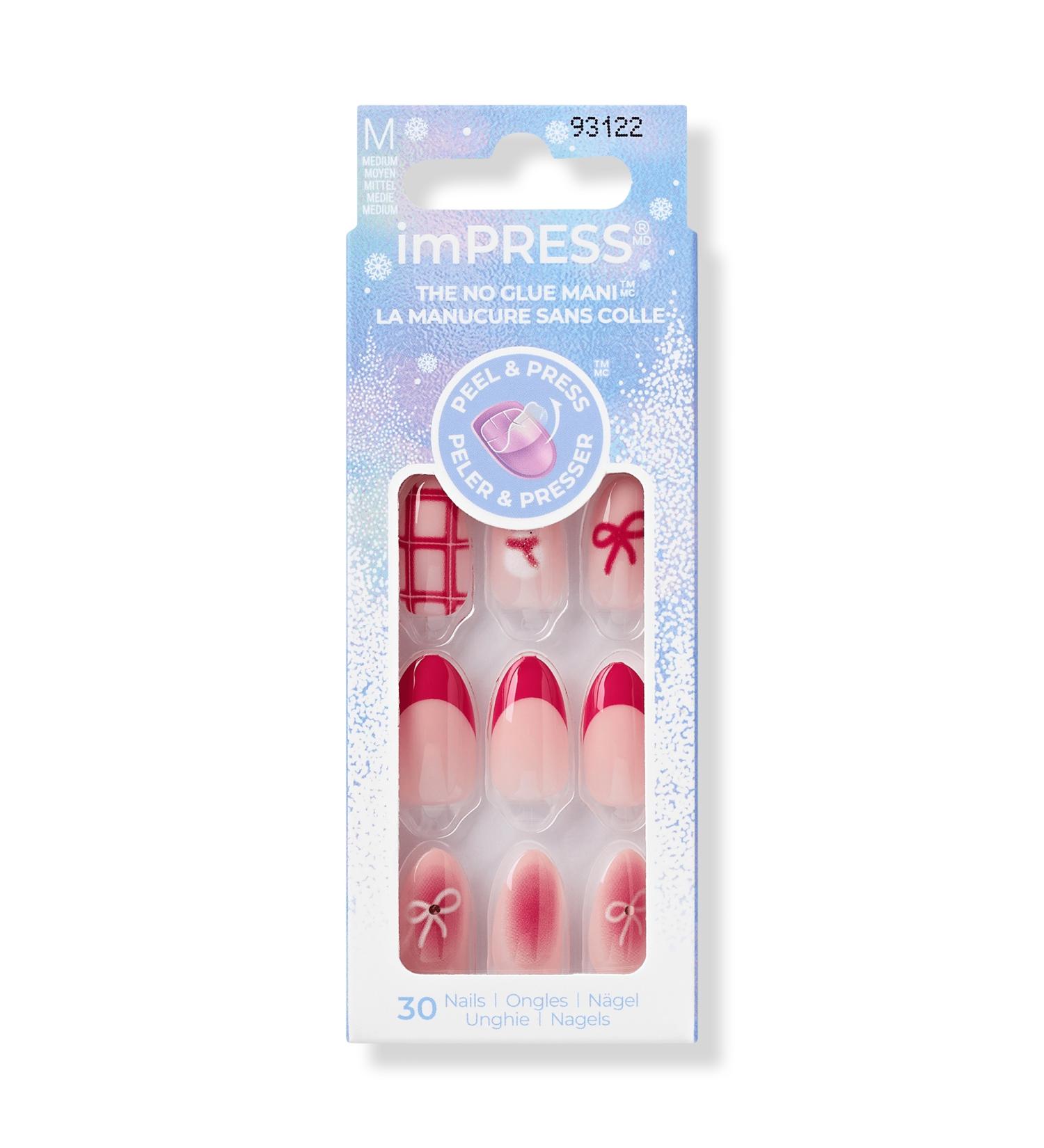 Kiss Yule Be Happy imPRESS Holiday Press-On Nails 30 ct - Transform Your Style with the Best Innovation Today! - Buy Online on GoSupps.com