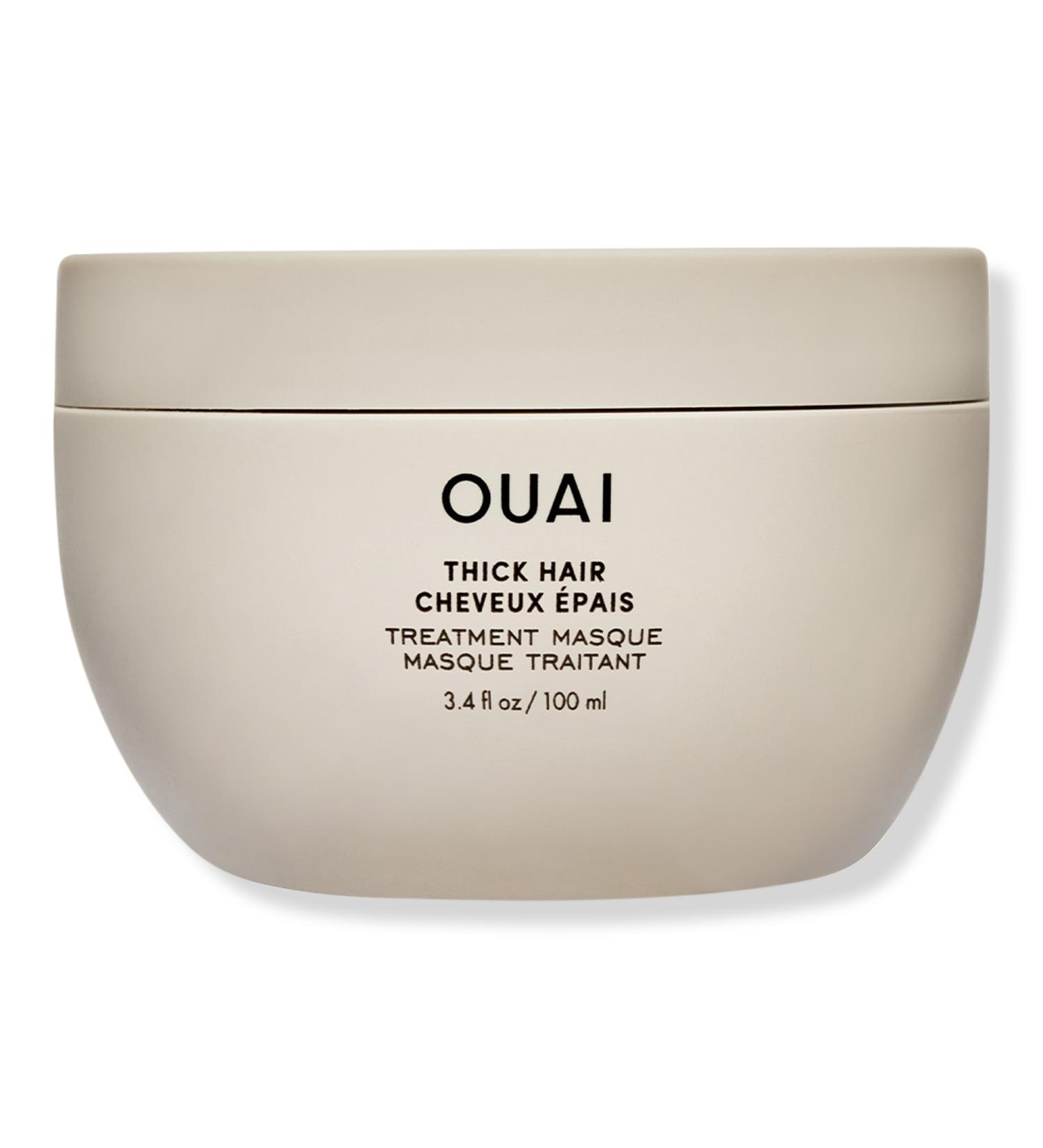 OUAI Travel Size Thick Hair Treatment Masque 3.4 oz - Transform Your Style with the Best Innovation Today! - Buy Online on GoSupps.com
