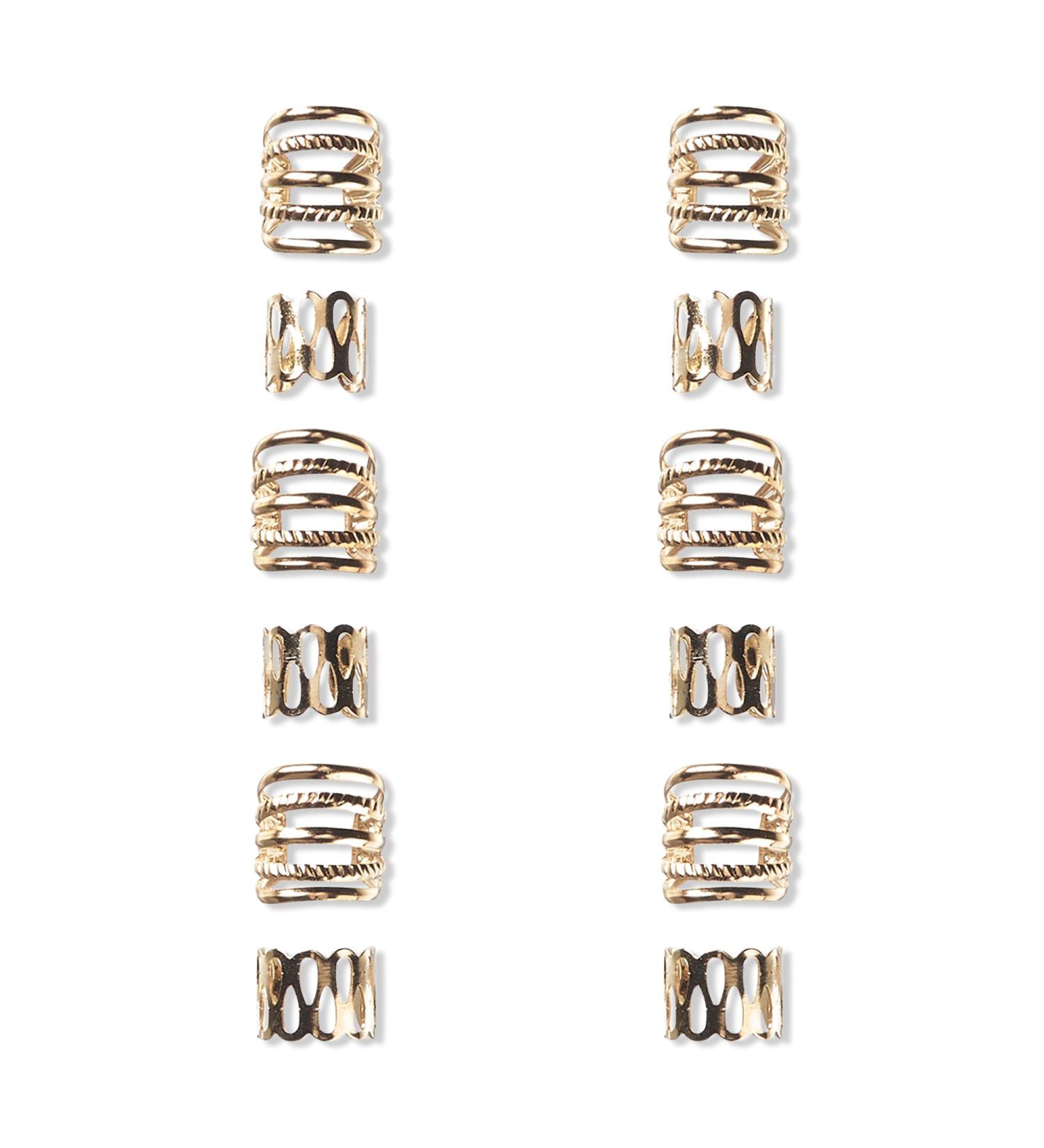 Discover ScÃ¼nci Primp Metal Braid Cuffs 12 ct - Elevate Your Style Instantly! - Buy Online on GoSupps.com