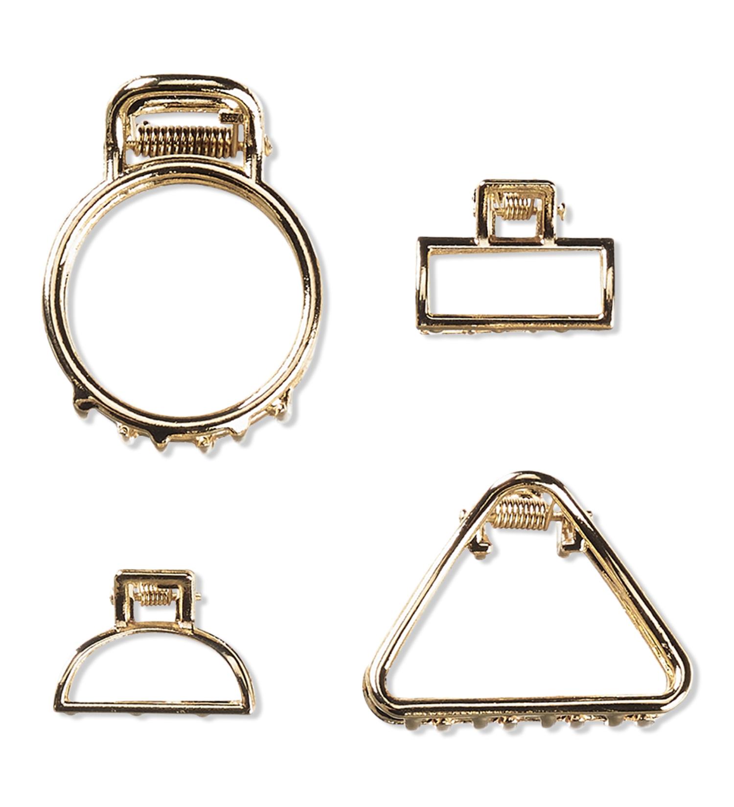 Discover ScÃ¼nci Primp Mix Metal Claw Clips 4 ct - Elevate Your Style Instantly! - Buy Online on GoSupps.com
