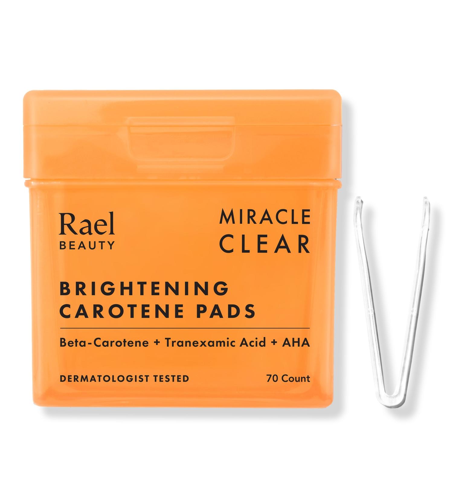 Discover Rael Miracle Clear Brightening Carotene Pads 70 ct - Elevate Your Style Instantly! - Buy Online on GoSupps.com