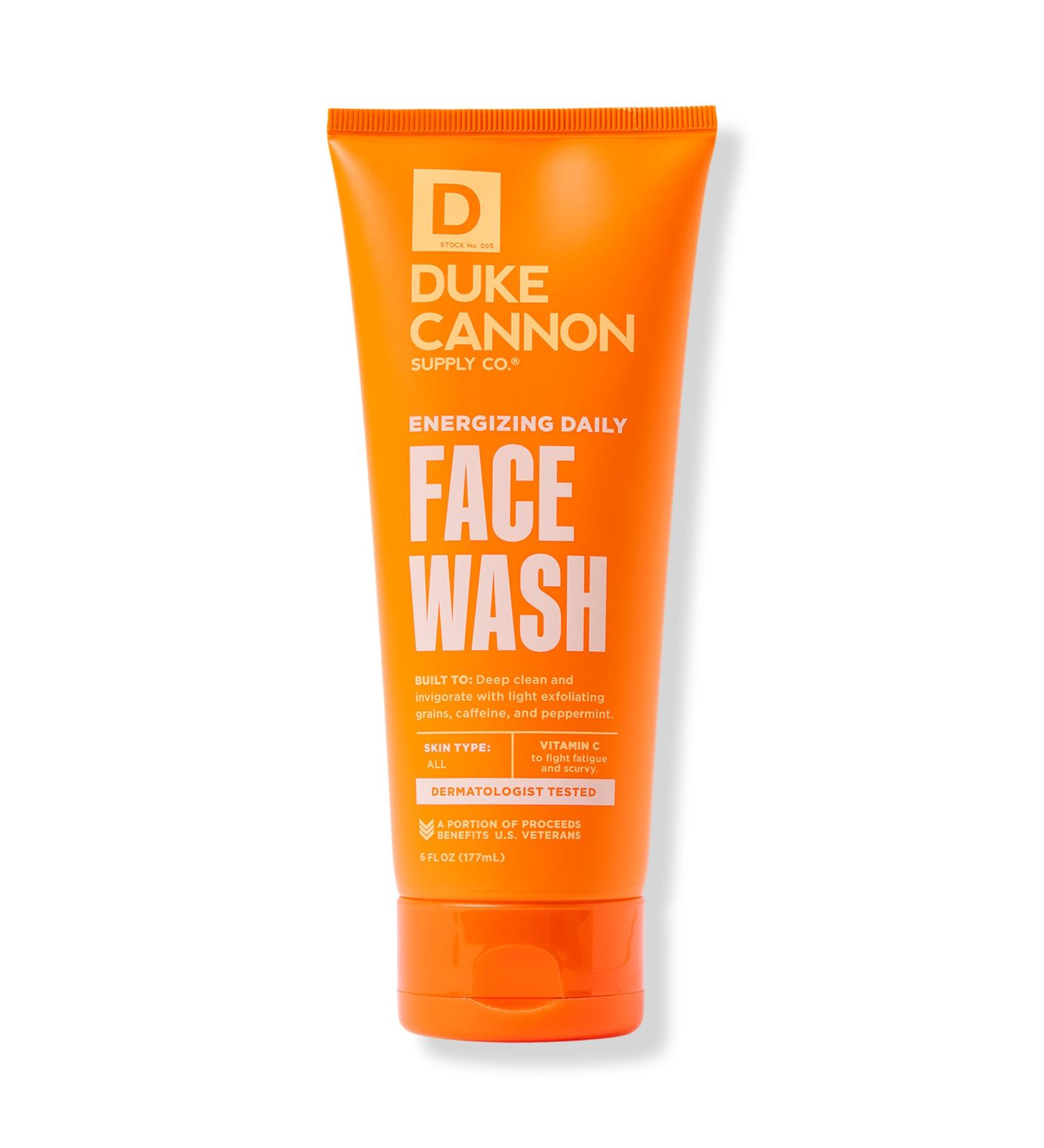 Duke Cannon Supply Co Energizing Daily Face Wash 6 oz