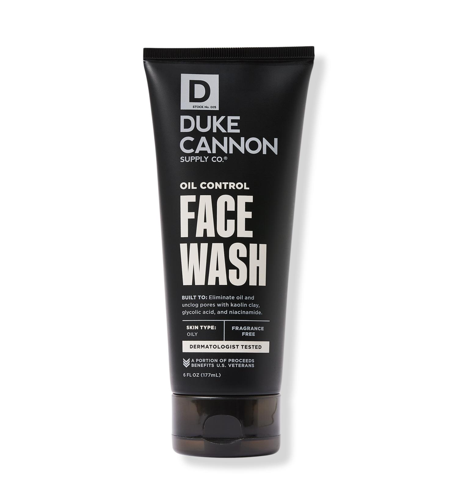 Duke Cannon Supply Co Oil Control Face Wash 6 oz