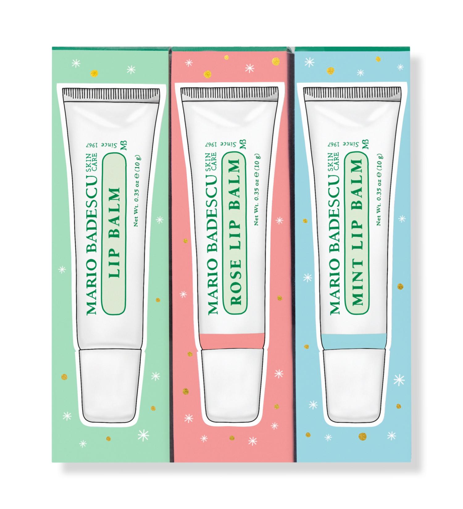 Discover Mario Badescu Lip Balm Trio Gift Set - Elevate Your Style Instantly! - Buy Online on GoSupps.com