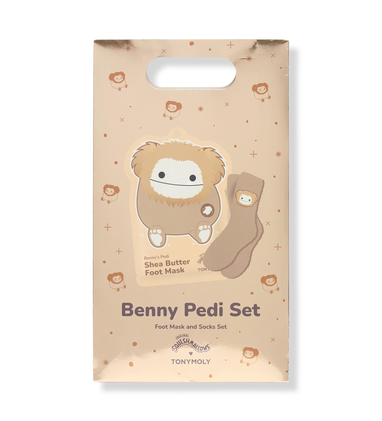 TONYMOLY Squishmallows Benny Pedi 2 Piece Foot Mask and Cozy Sock Set - Transform Your Style with the Best Innovation Today! - Buy Online on GoSupps.com