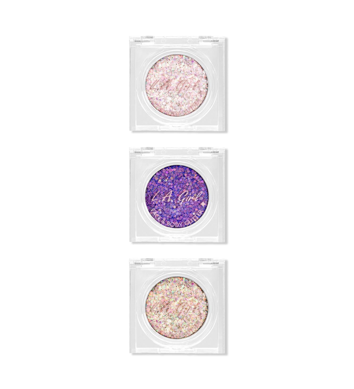 L.A. Girl Twinkle & Glow 3 Piece Glitter Face & Body Gift Set - Transform Your Style with the Best Innovation Today! - Buy Online on GoSupps.com