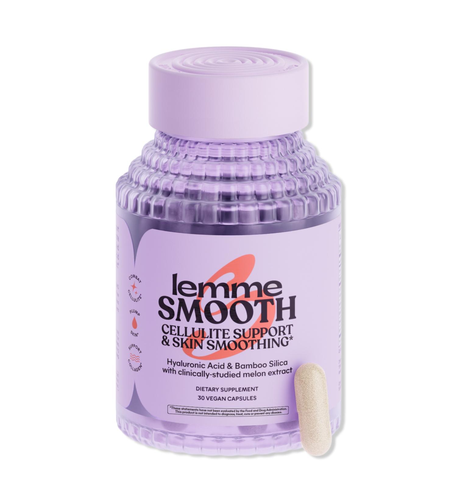 Discover Lemme Smooth: Cellulite Support & Skin Smoothing Capsules 30 ct - Elevate Your Style Instantly! - Buy Online on GoSupps.com
