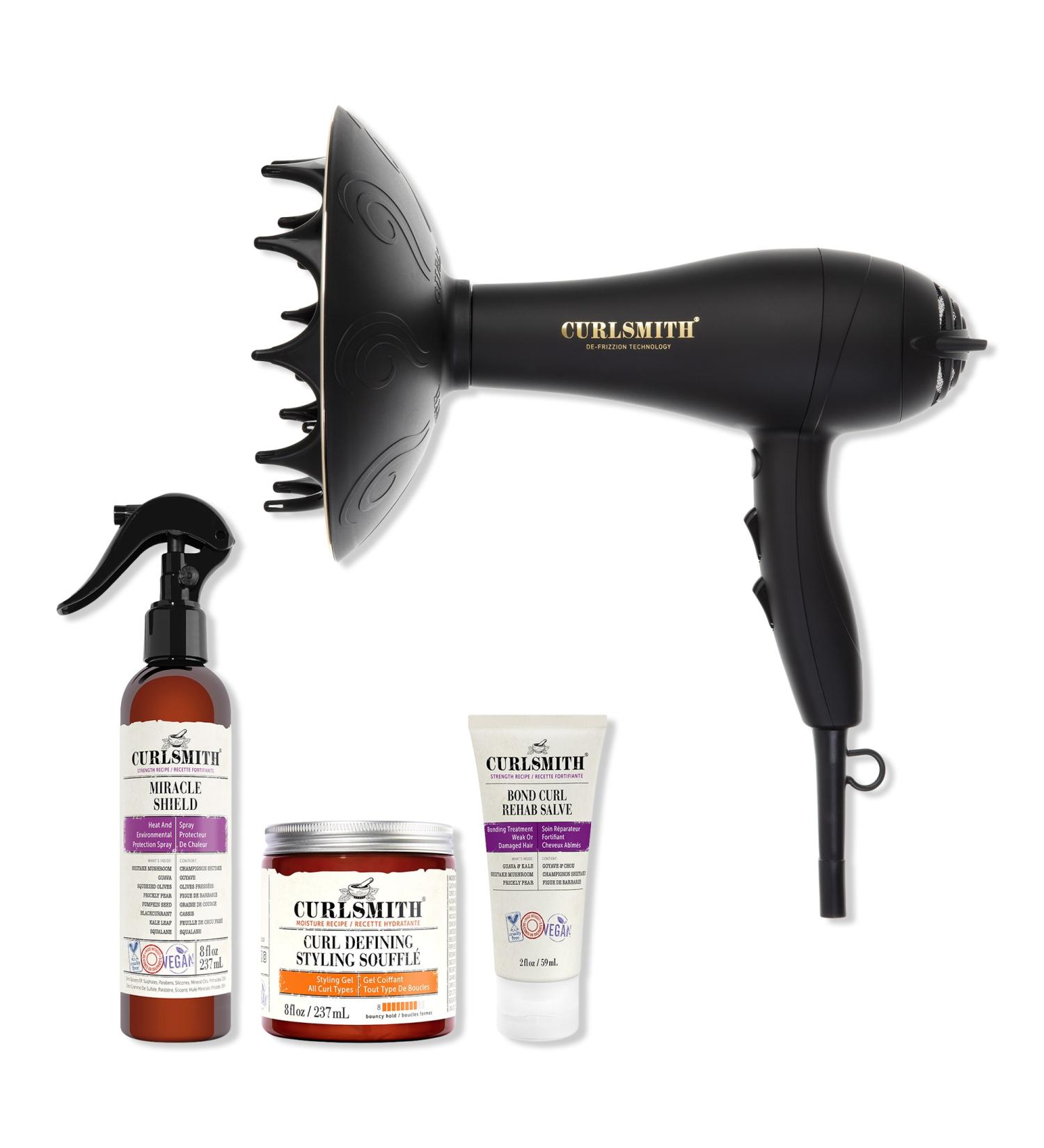 Curlsmith Defrizzion Dryer & XXL Diffuser and Haircare Bundle - Discover Premium Quality Shop now! - Buy Online on GoSupps.com