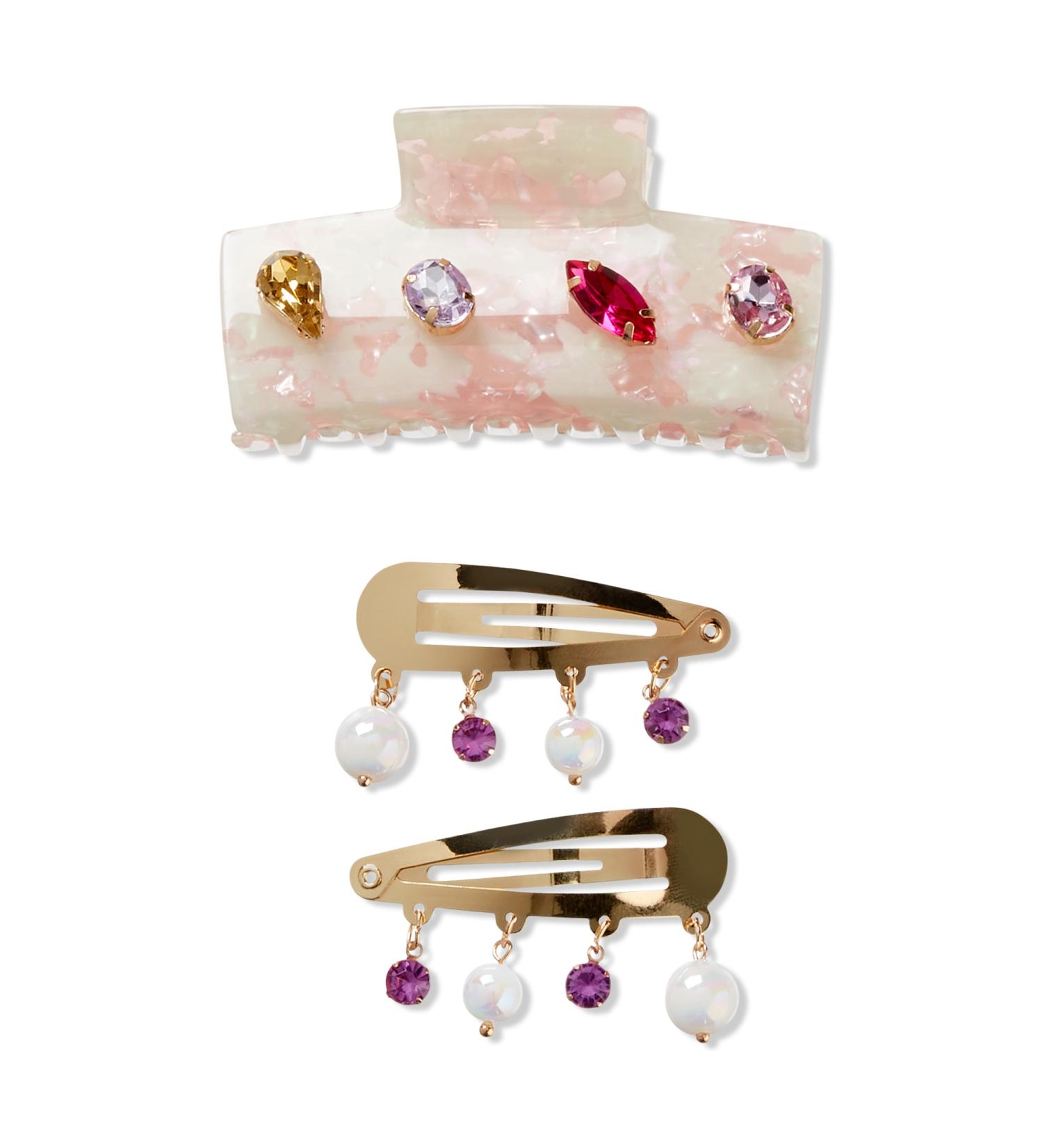 Discover ScÃ¼nci Wicked Glinda Claw & Snap Clips 3 ct - Elevate Your Style Instantly! - Buy Online on GoSupps.com