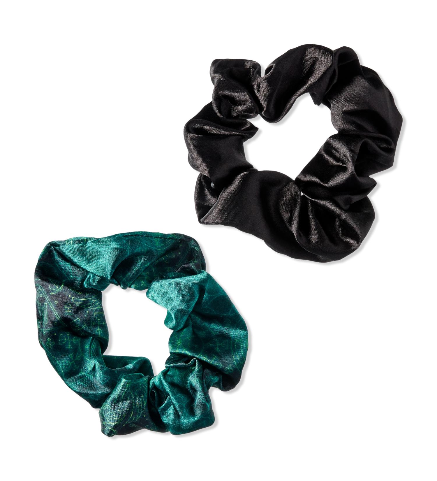 ScÃ¼nci Wicked Elphaba Satin Scrunchies 2 ct - Transform Your Style with the Best Innovation Today! - Buy Online on GoSupps.com