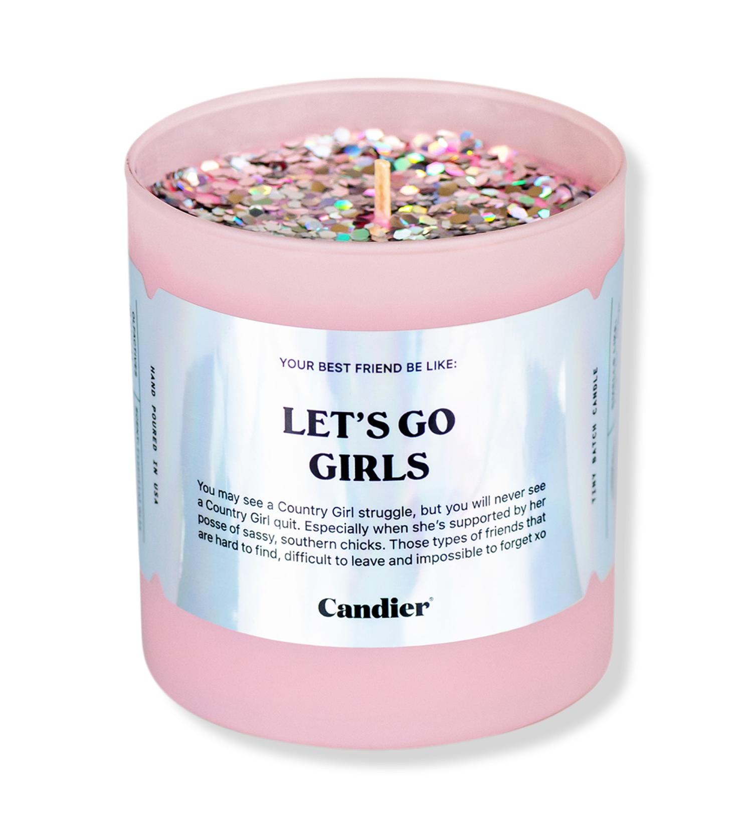 Candier Lets Go Girls Candle 9.0 oz