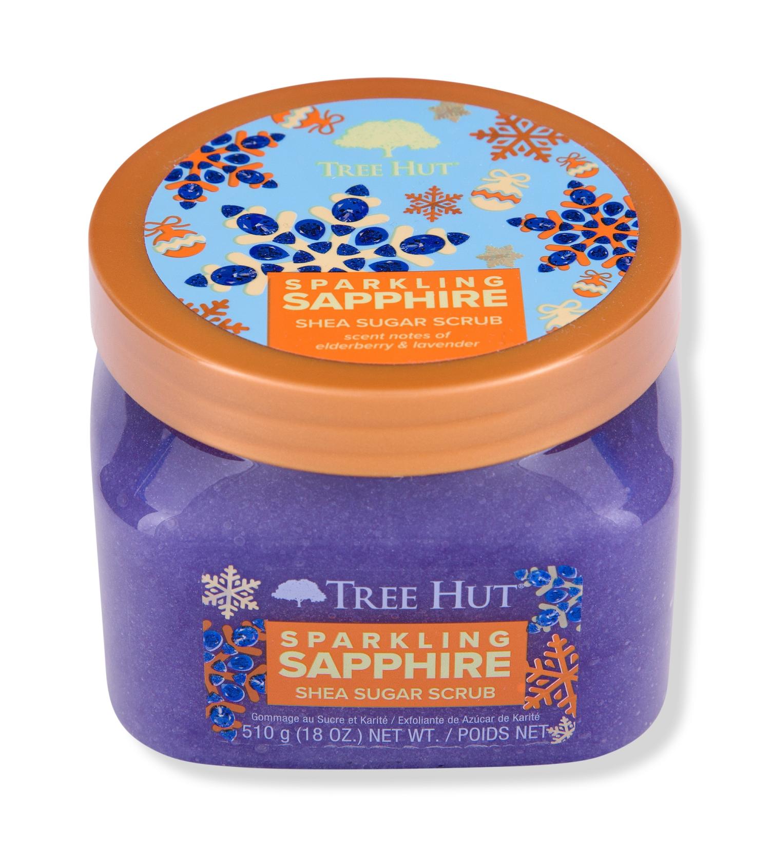 Tree Hut Sparkling Sapphire Shea Sugar Scrub 18 oz - Transform Your Style with the Best Innovation Today! - Buy Online on GoSupps.com