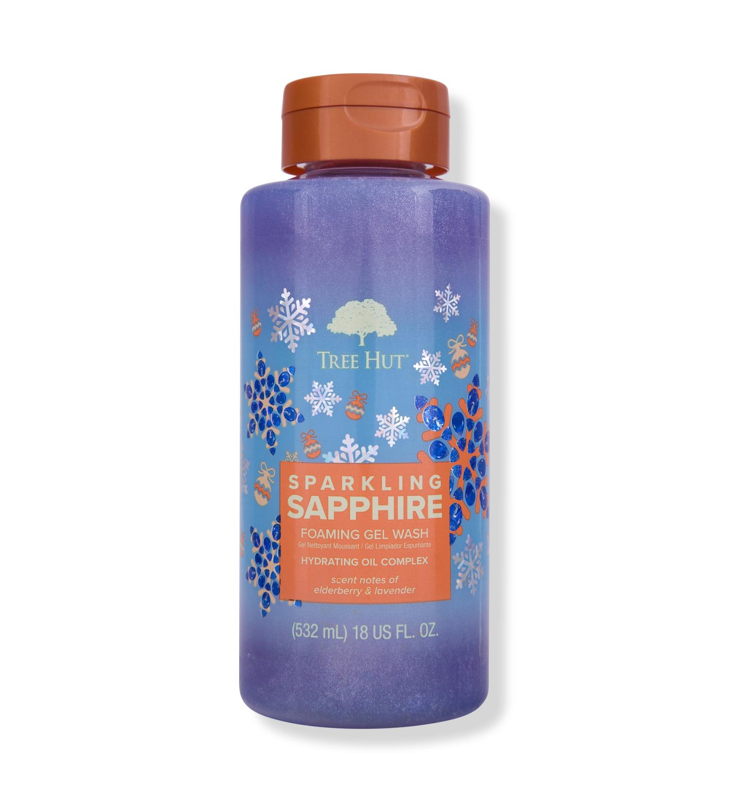 Tree Hut Sparkling Sapphire Foaming Gel Wash 18 oz - Transform Your Style with the Best Innovation Today! - Buy Online on GoSupps.com