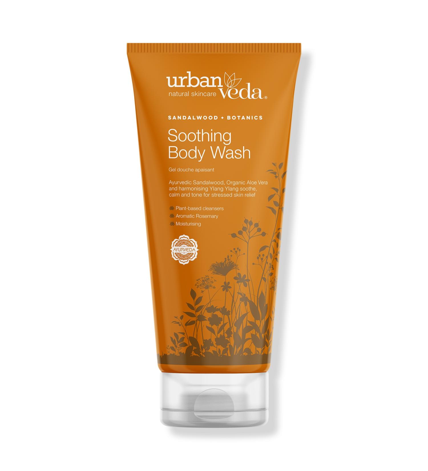 Discover Urban Veda Soothing Spa Sandalwood & Aloe Vera Body Wash 5.1 oz - Elevate Your Style Instantly! - Buy Online on GoSupps.com