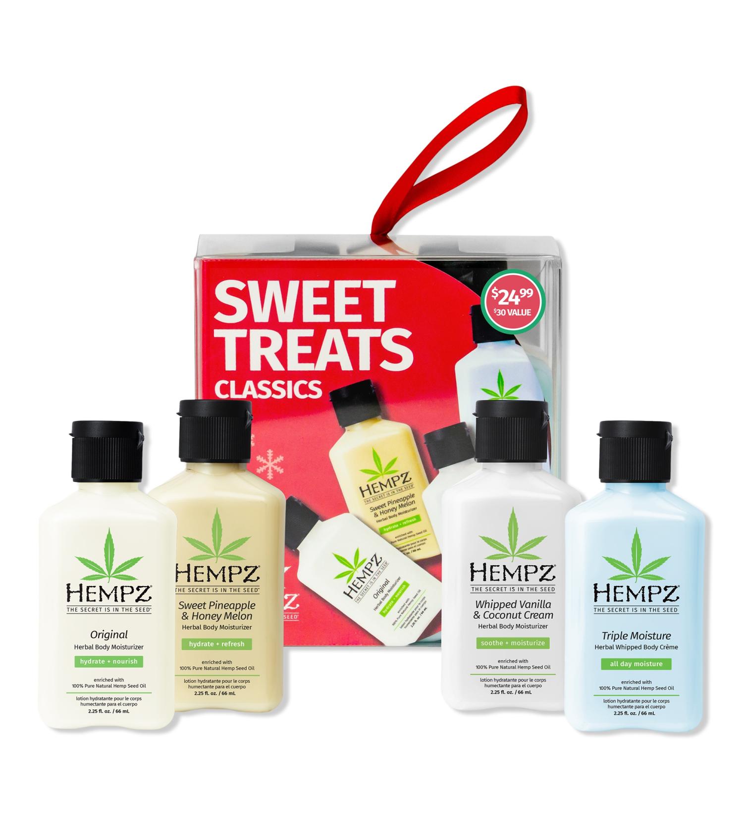 Discover Hempz Limited Edition Sweet Treats Classics Mini Moisturizers Gift Set - Elevate Your Style Instantly! - Buy Online on GoSupps.com