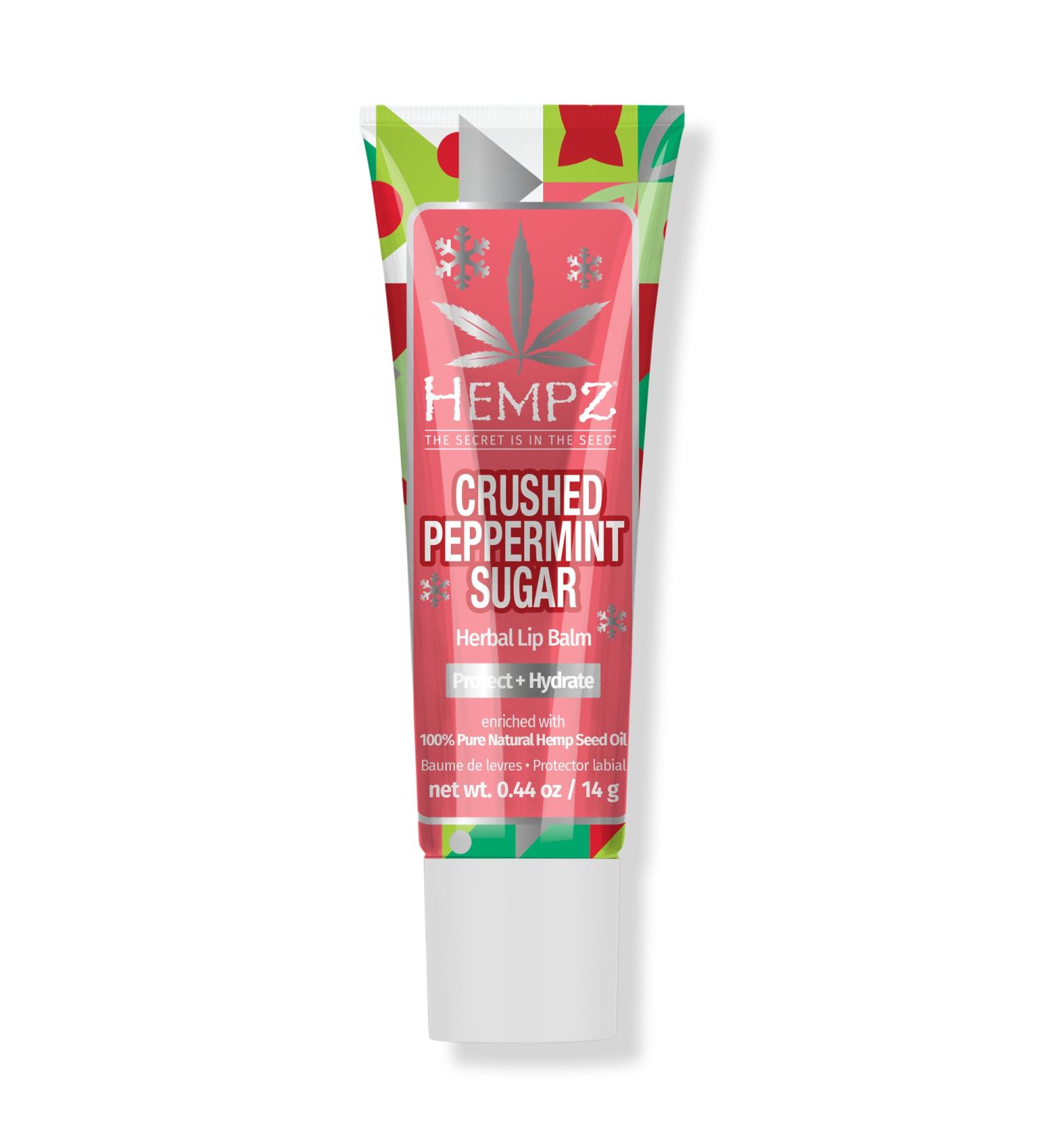 Hempz Limited Edition Crushed Peppermint Sugar Herbal Lip Balm 0.44 oz - Discover Premium Quality Shop now! - Buy Online on GoSupps.com