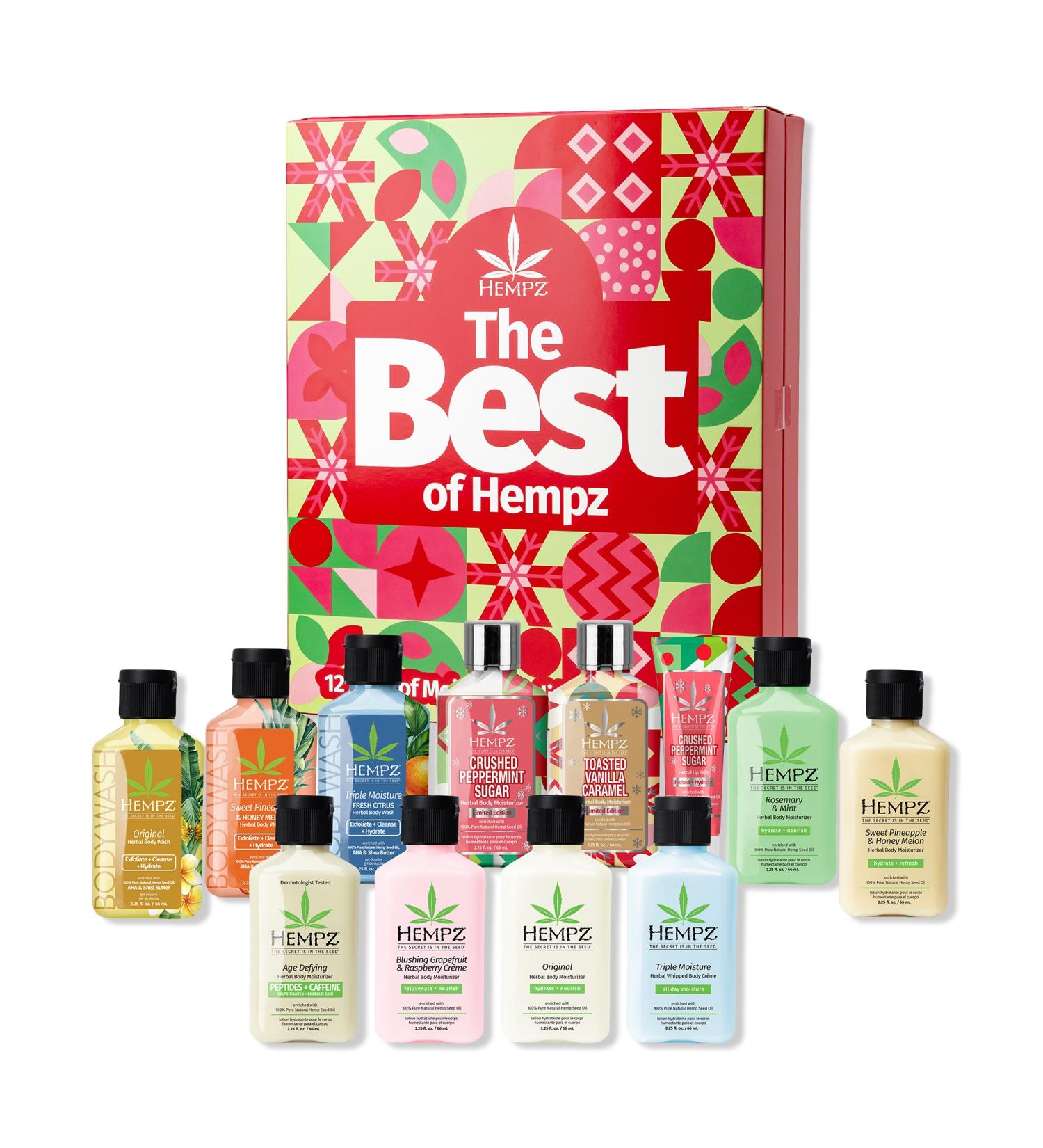 Discover Hempz Limited Edition Best of Hempz Mini Moisturizers Advent Calendar - Elevate Your Style Instantly! - Buy Online on GoSupps.com