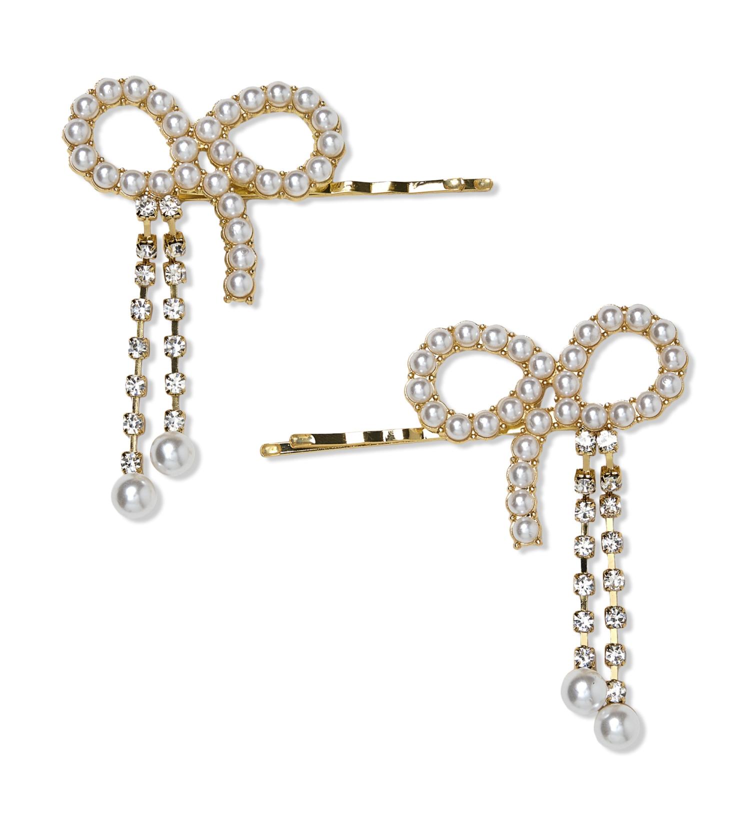 Discover ScÃ¼nci Holiday Bobby Pins With Bow 2 ct - Elevate Your Style Instantly! - Buy Online on GoSupps.com