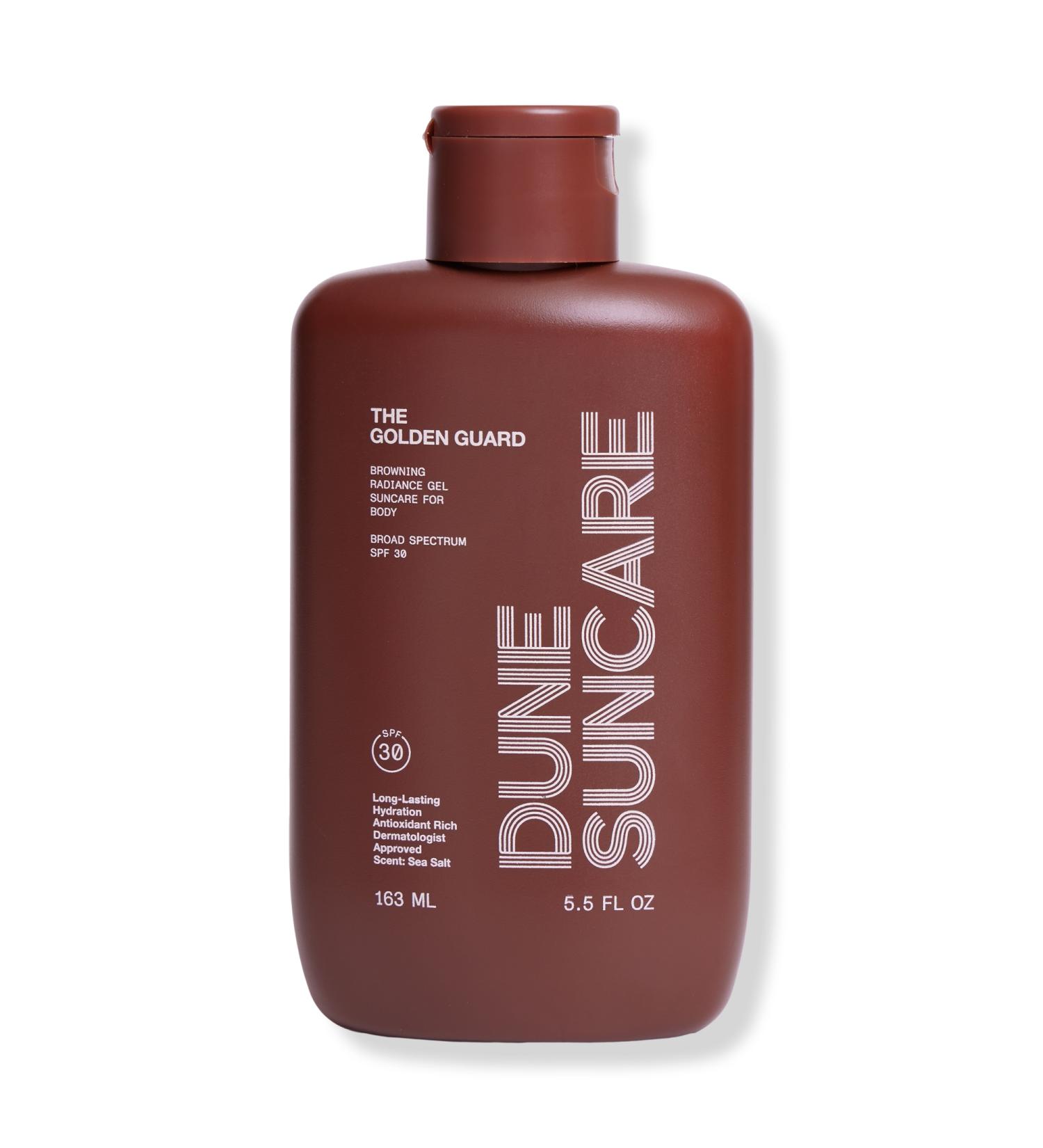 Discover DUNE SUNCARE The Golden Guard - Browning Radiance Gel Suncare for Body 5.5 oz - Elevate Your Style Instantly! - Buy Online on GoSupps.com