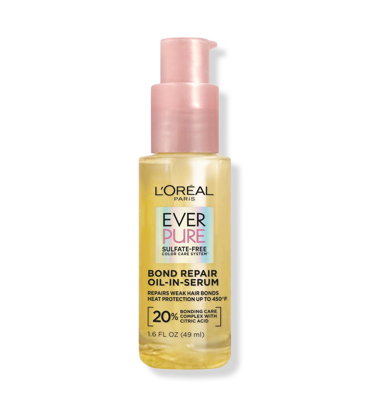 Discover L'OrÃ©al EverPure Bond Repair Oil-in-Serum for Hair Strength and Shine 1.6 oz - Elevate Your Style Instantly! - Buy Online on GoSupps.com