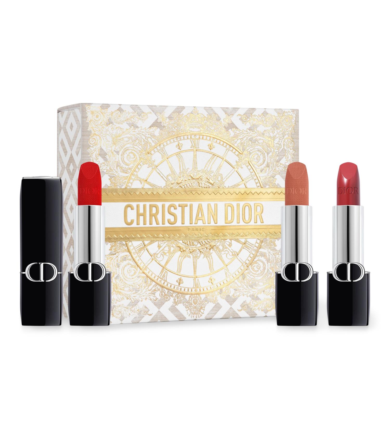 Discover Dior Rouge Dior Holiday Gift Set - Limited Edition Mini Lipstick Set - Elevate Your Style Instantly! - Buy Online on GoSupps.com
